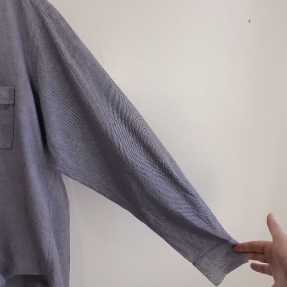 Sedgewick 100% Cotton Gray Button Down Shirt - Picture 5 of 10